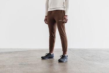 Nobull Men's Joggers Brown | Australia (JC1362)